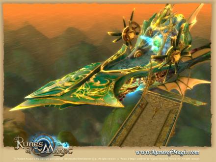 RunesofMagic ElfenIsland Airship 01